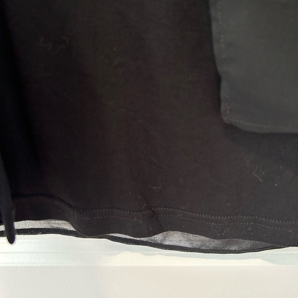 Chico's Black Sheer Sleeve Dress NWT - Picture 5 of 7